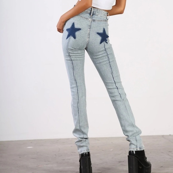 Revice Uptown Rising Star Jeans Size 28 - Picture 1 of 8